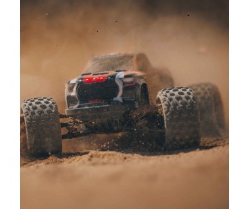 Arrma 1/18 GRANITE GROM 4x4 SMART Small Scale  Monster Truck (Battery & Charger Included) - Red