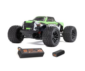Arrma 1/18 GRANITE GROM 4x4 SMART Small Scale Monster Truck (Battery & Charger Included) - Green