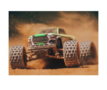 Arrma 1/18 GRANITE GROM 4x4 SMART Small Scale Monster Truck (Battery & Charger Included) - Green
