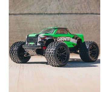 Arrma 1/18 GRANITE GROM 4x4 SMART Small Scale Monster Truck (Battery & Charger Included) - Green