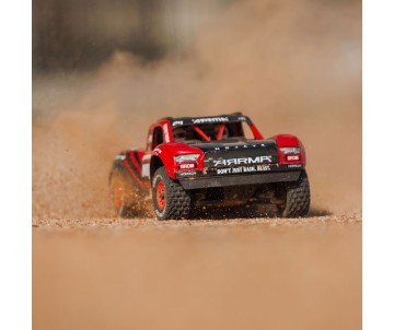 Arrma 1/16 MOJAVE GROM 4x4 SMART Small Scale Desert Truck (Battery & Charger Included) - Red/Black