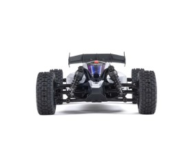 Arrma 1/14 TYPHON GROM 4x4 SMART Small Scale Buggy (Battery & Charger Included) - Blue/Silver