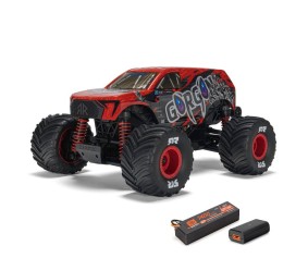 Arrma 1/16 GORGON GROM 4X4 RTR Brushed Monster Truck (Battery & Charger Included) Red