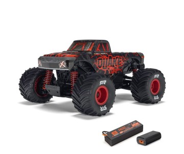 Arrma 1/16 QUAKE GROM 4X4 RTR Brushed Monster Truck (Battery & Charger Included) Red