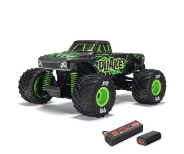 Arrma 1/16 QUAKE GROM 4X4 RTR Brushed Monster Truck (Battery & Charger Included) Green