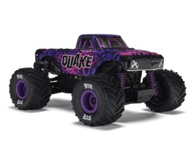 Arrma 1/16 QUAKE GROM 4X4 RTR Brushed Monster Truck (Battery & Charger Included) Purple