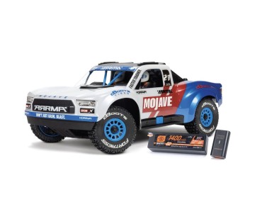 Arrma 1/16 MOJAVE GROM 223S DSC 4x4 RTR Brushless Desert Truck (Battery & Charger Included) - White