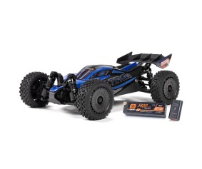 Arrma 1/14 TYPHON GROM 223S DSC 4x4 RTR Brushless Buggy (Battery & Charger Included) - Blue