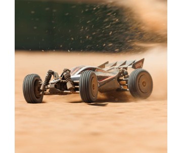 Arrma 1/14 TYPHON GROM 223S DSC 4x4 RTR Brushless Buggy - Silver
