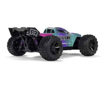 Arrma 1/16 Mini KRATON 223S Brushless DSC 4x4 RTR - Teal/Pink