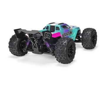 Arrma 1/16 Mini KRATON 223S Brushless DSC 4x4 RTR - Teal/Pink