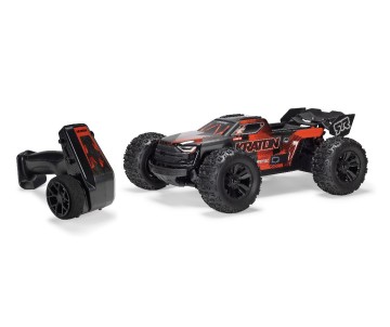 Arrma 1/16 Mini KRATON 223S Brushless DSC 4x4 RTR - Black/Red