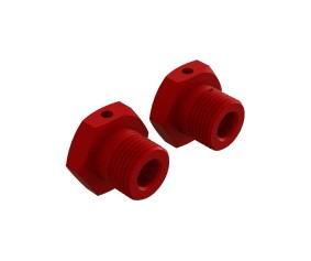 Arrma AR310904 Aluminum Wheel Hex 17mm (2) - Red