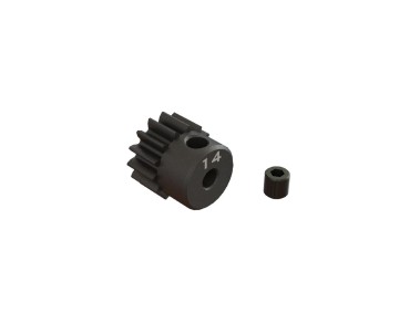 Arrma 0.8 Mod CNC Steel Pinion Gear (3.2mm Bore) (14T)