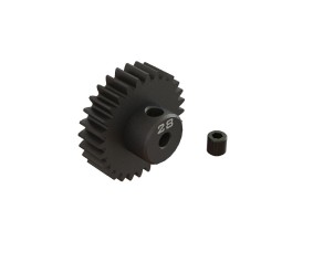 Arrma 0.8 Mod CNC Steel Pinion Gear (3.2mm Bore) (28T)