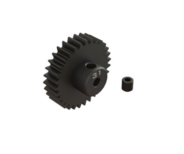 Arrma 0.8 Mod CNC Steel Pinion Gear (3.2mm Bore) (31T)