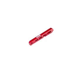 Arrma Rear Center Chassis Brace Aluminum 87mm Red