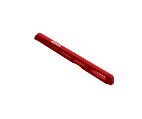 Arrma Rear Center Chassis Brace Aluminum 140mm Red