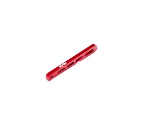 Arrma Rear Center Chassis Brace Aluminum 120mm Red