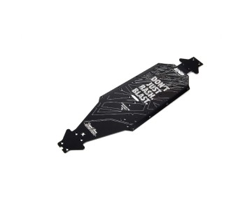 Arrma Aluminum Chassis CNC 7075 T6 LWB Black