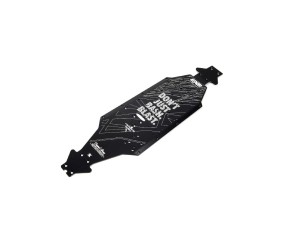 Arrma Aluminum Chassis CNC 7075 T6 LWB Black
