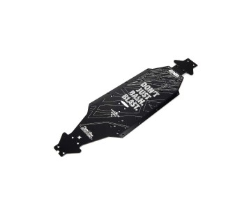 Arrma Aluminum Chassis CNC 7075 T6 LWB Black