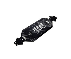 Arrma Aluminum Chassis CNC 7075 T6 SWB Black