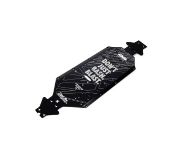 Arrma Aluminum Chassis CNC 7075 T6 SWB Black