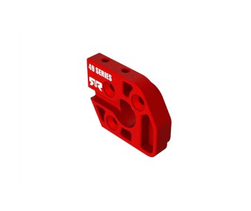 Arrma Aluminum Motor Plate 49 Series - Red