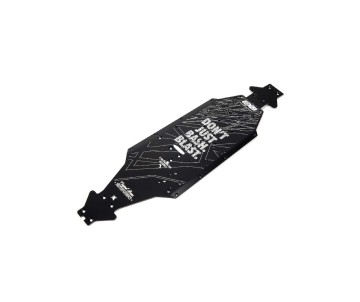 Arrma Aluminum Chassis CNC 7075 T6 XLWB - Black