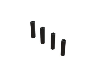 Arrma Aluminum Servo Mount Posts (4)
