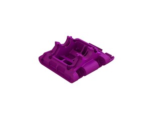 Arrma Rear Lower Skid/Gearbox Mount (1pc) - Purple