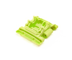 Arrma Rear Lower Skid/Gearbox Mount (1pc) - Fluoro Yellow