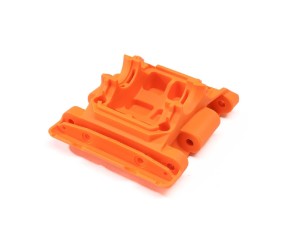 Arrma Rear Lower Skid/Gearbox Mount (1pc) - Orange