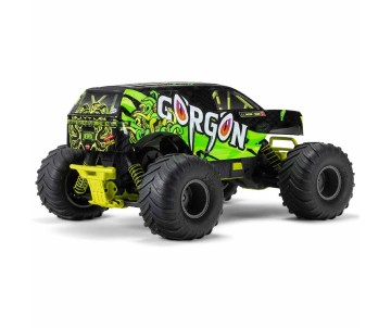 Arrma 1/10 GORGON 2wd Monster Truck RTR Smart 3300 7C S120 USB (Battery & Charger Included) - Yellow