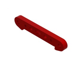 Arrma Aluminum Rear Suspension Mount - Red