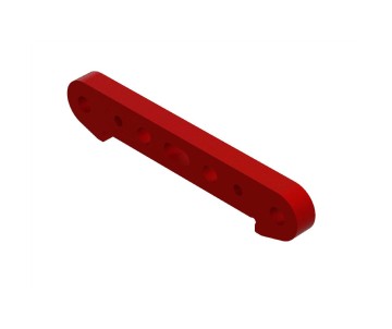 Arrma Aluminum Rear Suspension Mount - Red