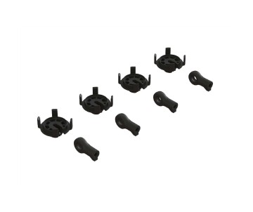Arrma Shock Rod End & Spring Perch Set (4 Shocks)