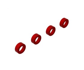 Arrma Aluminum Suspension Arm End Cap (4) - Red