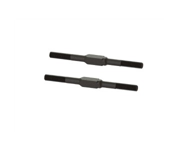 Arrma Steel Turnbuckle M4x60mm (2pcs) - Black