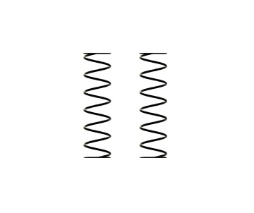 Arrma Shock Springs: 120mm 2.15N/mm (12.28lb/in)(2)