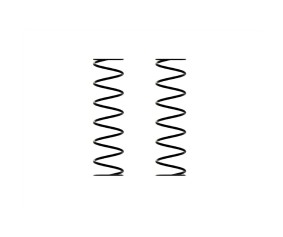 Arrma Shock Springs: 120mm 2.41N/mm (13.76lb/in)(2)