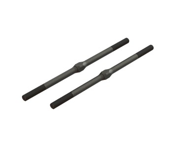 Arrma Steel Turnbuckle M4x95mm Black (2)