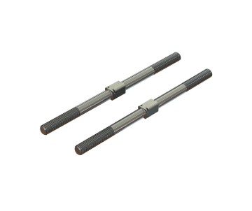 Arrma Steel Turnbuckle M7x130mm Silver (2)