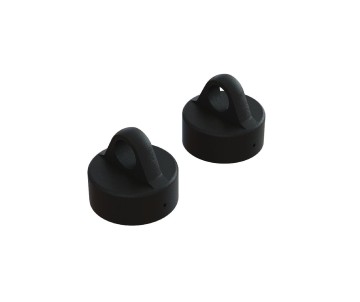 Arrma Aluminum Shock Cap (2) - Black