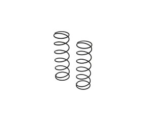 Arrma Shock Springs:  85mm 0.54N/mm (3.08lb/in)(2)