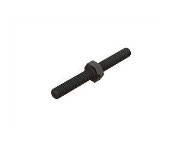 Arrma Steel Turnbuckle M4x40mm - Black