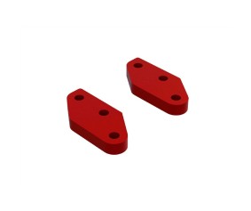 Arrma Aluminum Steering Plate A (2) - Red
