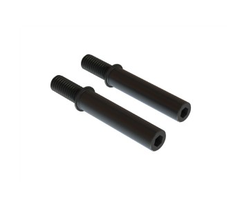 Arrma Steel Steering Post 6x40mm (2) - Black