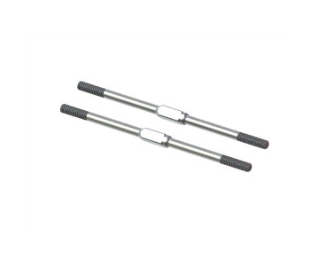Arrma Steel Turnbuckle M4x95mm Silver (2)